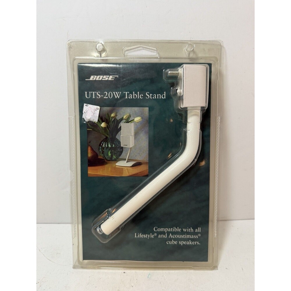 Bose Table Stand White For Cube Speakers UTS-20W Sealed NEW UTS-20